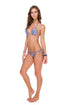 Luli Fama Naughty Girl Wavey Ruched Back Brazilian Tieside